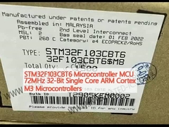 STM32F103CBT6 माइक्रोकंट्रोलर MCU 72MHz 32-बिट सिंगल कोर ARM कॉर्टेक्स M3 माइक्रोकंट्रोलर