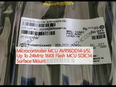 माइक्रोकंट्रोलर एमसीयू AVR16DD14-I/SL 24MHz 16KB तक फ्लैश एमसीयू SOIC14 सतह माउंट