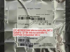 LPC4078FBD144 माइक्रोकंट्रोलर MCU 120MHz 32-बिट माइक्रोकंट्रोलर IC LQFP144 एम्बेडेड MCU