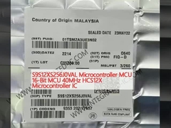 S9S12XS256J0VAL माइक्रोकंट्रोलर MCU 16-बिट MCU 40MHz HCS12X माइक्रोकंट्रोलर IC