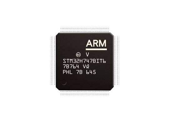 इंटीग्रेटेड सर्किट चिप STM32H747BIT6 हाई परफॉर्मेंस MCU 480MHz माइक्रोकंट्रोलर IC