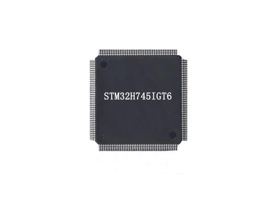 STM32H745IGT6 ड्युअल 32bit आर्म Cortex-M7 फ़्लैश माइक्रोकंट्रोलर IC 176-LQFP