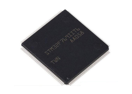 माइक्रोकंट्रोलर्स IC STM32F769IIT6 ARM Cortex M7 MCU 2MB फ्लैश सरफेस माउंट के साथ
