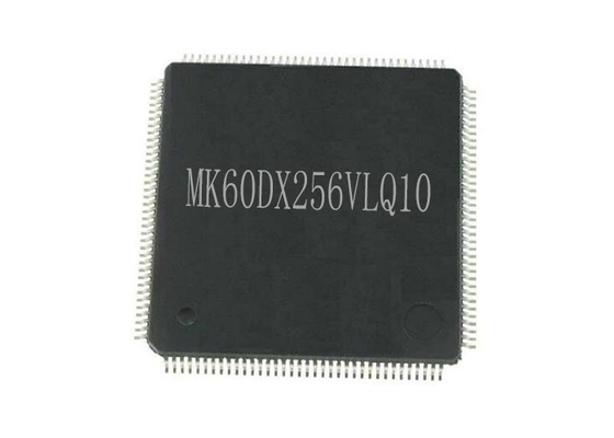 माइक्रोकंट्रोलर IC MK60DX256VLQ10 32Bit सिंगल कोर 100MHz LQFP144 सरफेस माउंट