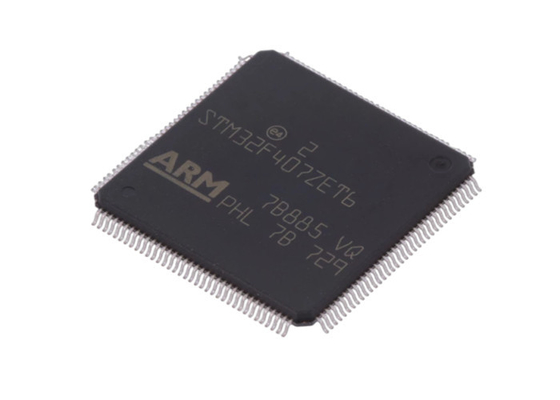 32-बिट माइक्रोकंट्रोलर IC STM32F407ZET6 ARM Cortex-M4 MCU 512KB फ्लैश LQFP144 पैकेज