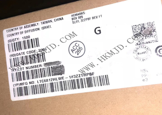 LTC6812HLWE-1 एकीकृत सर्किट चिप डेज़ी चेन इंटरफेस के साथ 15-सेल बैटरी स्टैक मॉनिटर