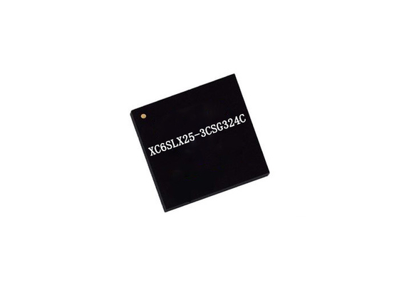 इंटीग्रेटेड IC XC6SLX25-3CSG324C फील्ड प्रोग्रामेबल गेट ऐरे 1080 MHz 324-LFBGA