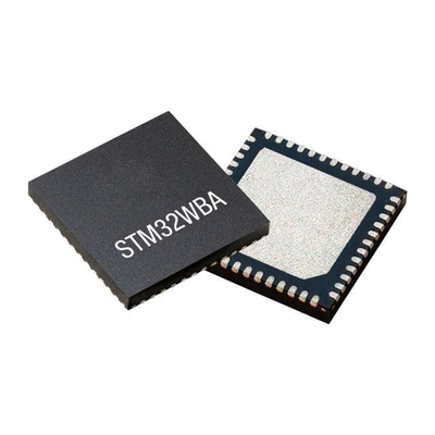 STM32WBA52CGU6 वायरलेस MCU 2.4GHz RF ट्रांसीवर IC BT V5.3 48-UFQFN पैकेज
