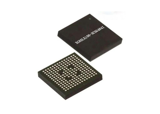 IC चिप फील्ड प्रोग्रामेबल गेट ऐरे IC XC6SLX100-3CSG484I 33 MHz 484-FBGA