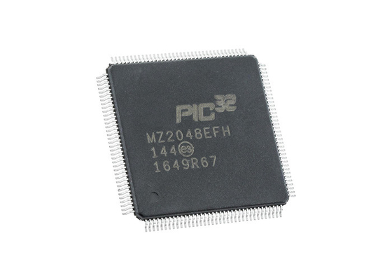 PIC32MZ2048EFH144-I/PH सिंगल-कोर 200MHz 144-TQFP सरफेस माउंट माइक्रोकंट्रोलर IC