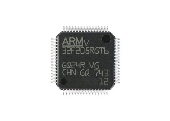 माइक्रोकंट्रोलर MCU STM32F205RGT6 32-बिट सिंगल-कोर 120MHz 64-LQFP पैकेज
