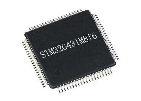माइक्रोकंट्रोलर MCU STM32G431M8T6 32Bit माइक्रोकंट्रोलर IC 80LQFP उच्च प्रदर्शन