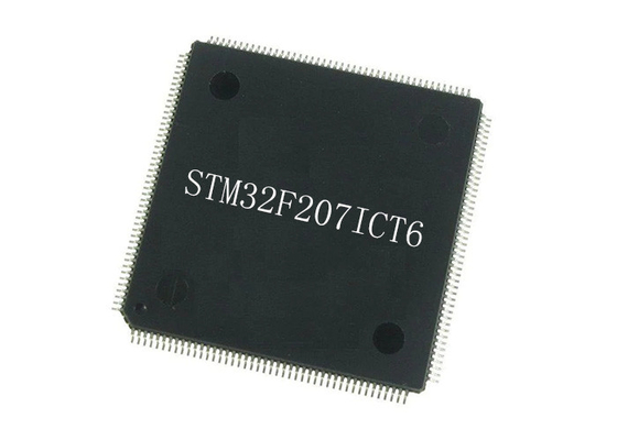 STM32F207ICT6 ARM Cortex सिंगल-कोर एंबेडेड माइक्रोकंट्रोलर 256KB फ्लैश