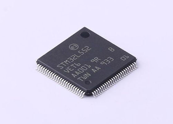 100-LQFP सरफेस माउंट STM32L552VET6 ARM Cortex-M33 एंबेडेड माइक्रोकंट्रोलर्स IC