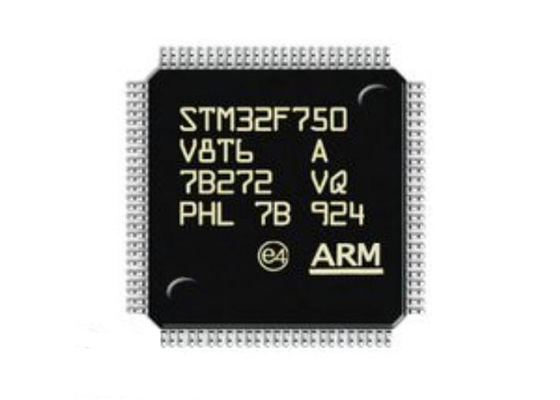 STM32F750V8T6 माइक्रोकंट्रोलर MCU ARM Cortex-M7 100LQFP माइक्रोकंट्रोलर चिप