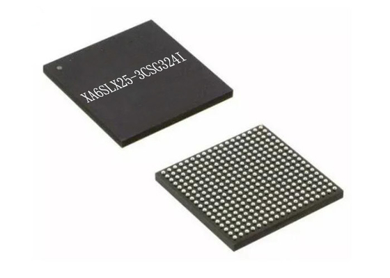 स्पार्टन-6 LX XA XA6SLX25-3CSG324I फील्ड प्रोग्राम करने योग्य गेट सरणी CSPBGA324 FPGA चिप्स