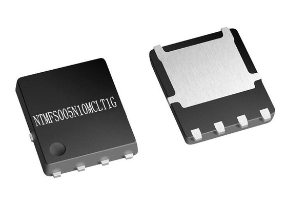 सिंगल एन-चैनल ट्रांजिस्टर NTMFS005N10MCLT1G पावर MOSFET 5-DFN IC चिप्स