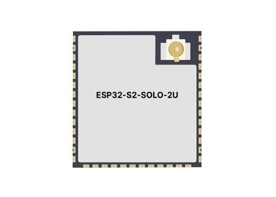 2.4GHz वाईफाई ट्रांसीवर मॉड्यूल ESP32-S2-SOLO-2U-N4 41-SMD वायरलेस संचार मॉड्यूल