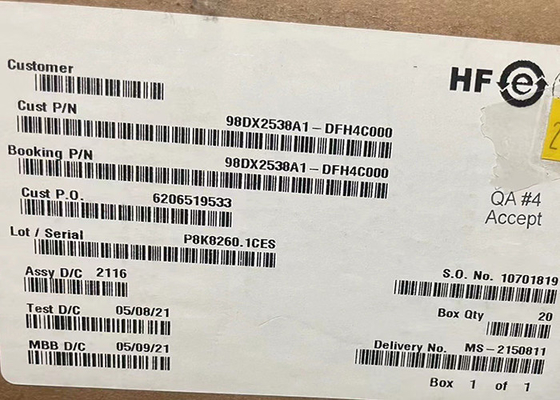 ईथरनेट स्विच 98DX2538A1-DFH4C000 24x1GbE डाउनलिंक पोर्ट डुअल कोर सीपीयू