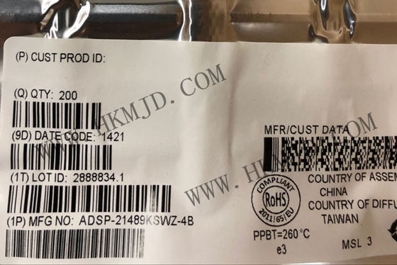 माइक्रोकंट्रोलर MCU ADSP-21489KSWZ-4B उच्च प्रदर्शन चौथी पीढ़ी के डिजिटल सिग्नल प्रोसेसर