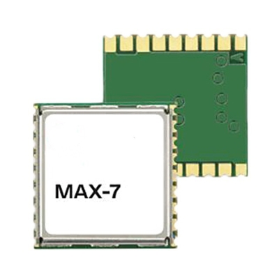 वायरलेस कम्युनिकेशन मॉड्यूल MAX-7W-0 56 चैनल 39.5 mA 7 GNSS मॉड्यूल