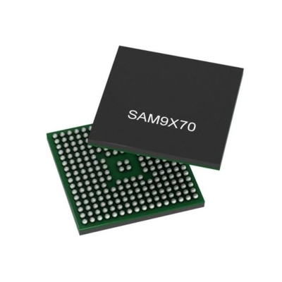 एकीकृत सर्किट चिप SAM9X70-I/4PB 1 कोर 32-बिट 800MHz माइक्रोप्रोसेसर आईसी