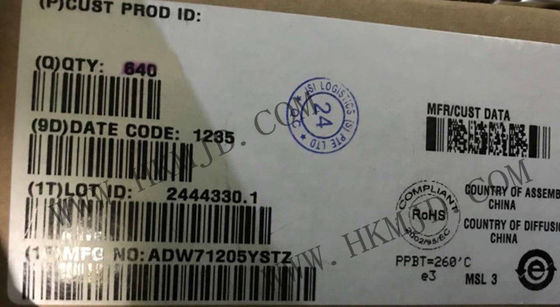 एकीकृत सर्किट चिप ADW71205YSTZ 12-बिट आरडीसी संदर्भ ऑसिलेटर के साथ