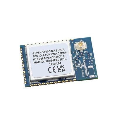 वायरलेस कम्युनिकेशन मॉड्यूल ATWINC3400-MR210UA142 IEEE 802.11 b/g/n नेटवर्क नियंत्रक