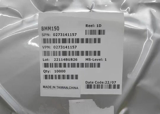 सेंसर आईसी BMM150 20mA तीन अक्षीय भू-चुंबकीय क्षेत्र सेंसर 12-WLCSP पैकेज