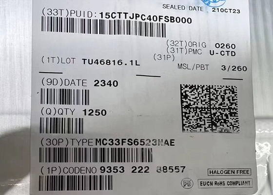 एकीकृत सर्किट चिप MC33FS6523NAE सुरक्षा बिजली प्रणाली आधार चिप CAN FD और LIN ट्रांससीवर के साथ