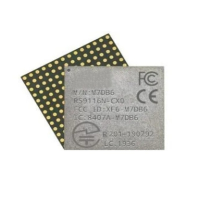BT IC RS9116N-DB00-CC0-B00 दोहरे बैंड दोहरे मोड BT 5 वायरलेस कनेक्टिविटी CC0 मॉड्यूल