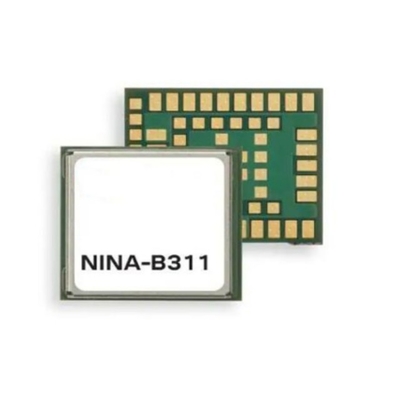 BT IC NINA-B311-00B स्टैंड-अलोन BT 5 कम ऊर्जा मॉड्यूल 2.4GHz BT 5.0 LE मॉड्यूल
