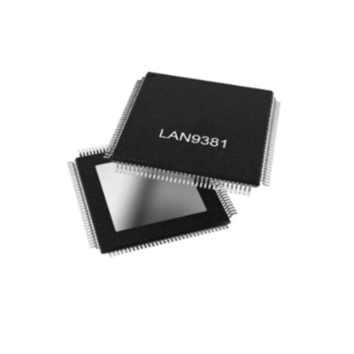 ईथरनेट आईसी LAN9381T-V/6XXVAO 7-पोर्ट हाई परफॉर्मेंस ईथरनेट स्विच