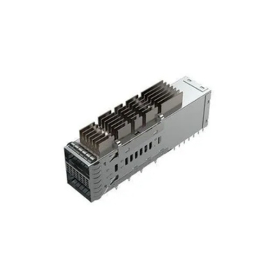 कनेक्टर UE36-C26200-05B3A QSFP-DD कनेक्टर SAN शैली हीट सिंक के साथ