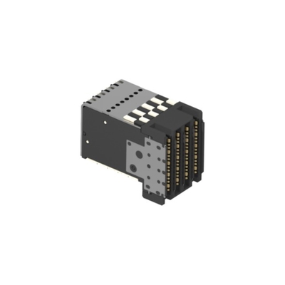 कनेक्टर 10153370-101LF EXAMAX2 112Gbps हाई स्पीड बैकप्लेन कनेक्टर 92Ω