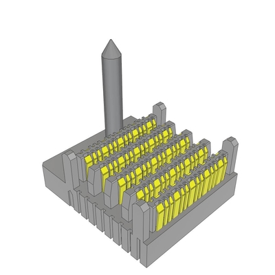 कनेक्टर EBTM-4-10-2.0-S-VT-1-R 80POS हाई-स्पीड बैकप्लेन राइट-एंगल हेडर