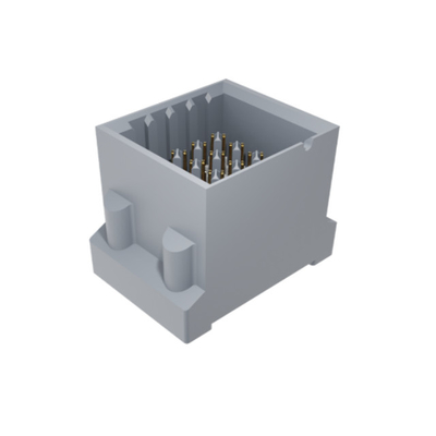 249-4214-11V कनेक्टर्स बैकप्लेन कनेक्टर्स 224Gb/s 4-पेर Paladin HD2 वर्टिकल हेडर