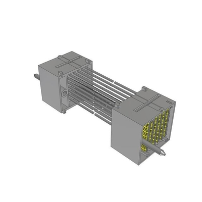 EBCM-1-4-10-1-R-N-06-1-R-N कनेक्टर्स ExaMAX 2.00 मिमी हाई-स्पीड बैकप्लेन केबल हेडर