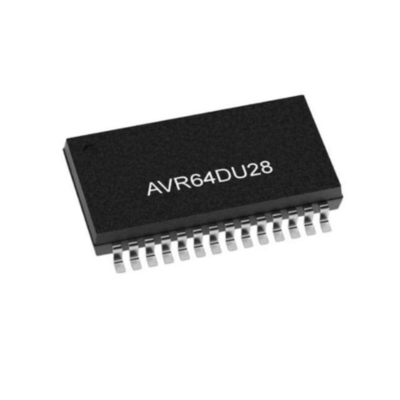 AVR64DU28-I/SS माइक्रोकंट्रोलर MCU 17 चैनल 24MHz माइक्रोकंट्रोलर IC SSOP-28 पैकेज