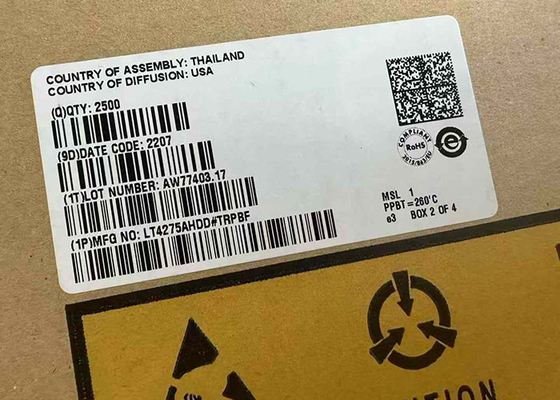 एकीकृत सर्किट चिप LT4275AHDD#TRPBF पीडी नियंत्रक DFN-10 पैकेज