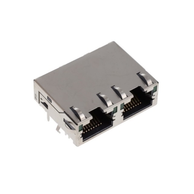 RJSBE5381C4 कनेक्टर्स एलईडी के साथ RJ45 RA शील्ड ईथरनेट कनेक्टर्स