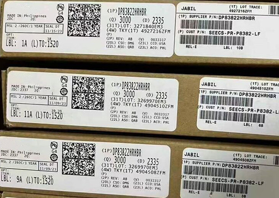 ईथरनेट आईसी DP83822HRHBR कम पावर ईथरनेट फिजिकल लेयर ट्रांससीवर VQFN-32