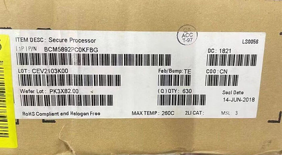 BCM5892PC0KFBG माइक्रोकंट्रोलर MCU उच्च एकीकृत नेटवर्क माइक्रोप्रोसेसर