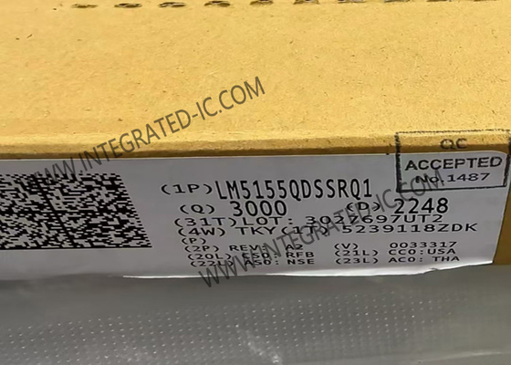 एकीकृत सर्किट चिप LM5155QDSSRQ1 गैर सिंक्रोनस बूस्ट नियंत्रक 2.2MHz