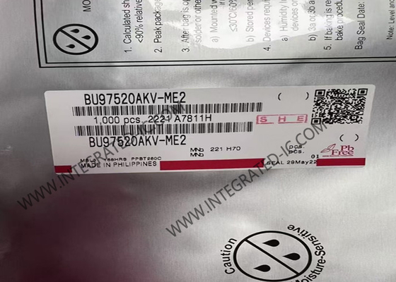 BU97520AKV-ME2 एकीकृत सर्किट चिप ऑटोमोटिव लो ड्यूटी एलसीडी सेगमेंट ड्राइवर VQFP-80