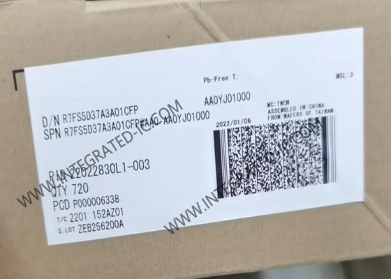 माइक्रोकंट्रोलर एमसीयू R7FS5D37A3A01CFP 32बिट सिंगल कोर 120MHz 512KB फ्लैश एमसीयू