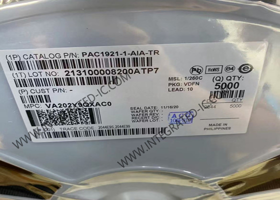 PAC1921-1-AIA-TR एकीकृत सर्किट चिप एनालॉग आउटपुट के साथ उच्च पक्ष शक्ति/वर्तमान मॉनिटर