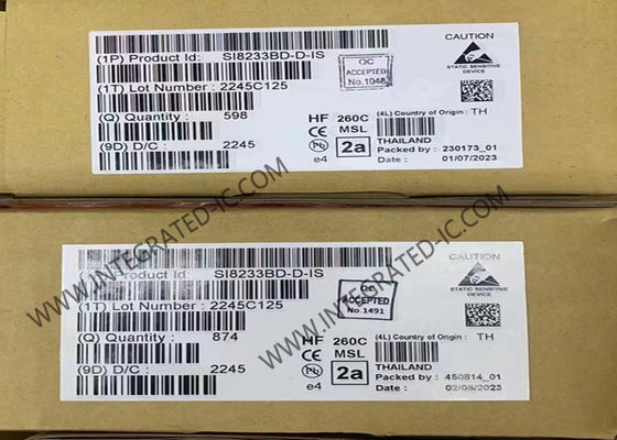 SI8233BD-D-IS एकीकृत सर्किट चिप पृथक गेट ड्राइवर SOIC-16 एम्प ISO ड्राइवर