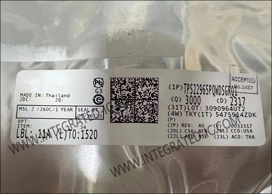 TPS22965PQWDSGRQ1 एकीकृत सर्किट चिप 5.7V ऑटोमोटिव लोड स्विच 4A पावर स्विच
