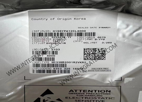 MC33MR2001R2VKR2 वायरलेस कम्युनिकेशन मॉड्यूल 76GHz -77GHz आरएफ रिसीवर फ्रंट-एंड